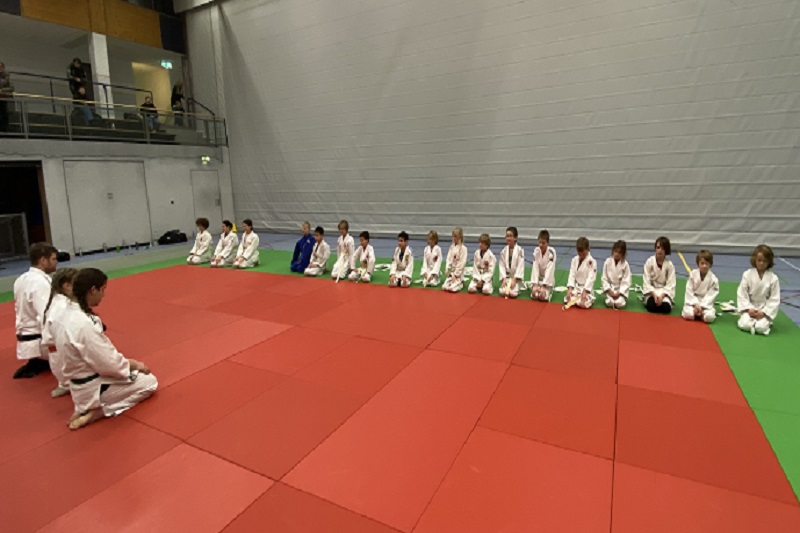 Gürtelprüfung der Judo-Youngster