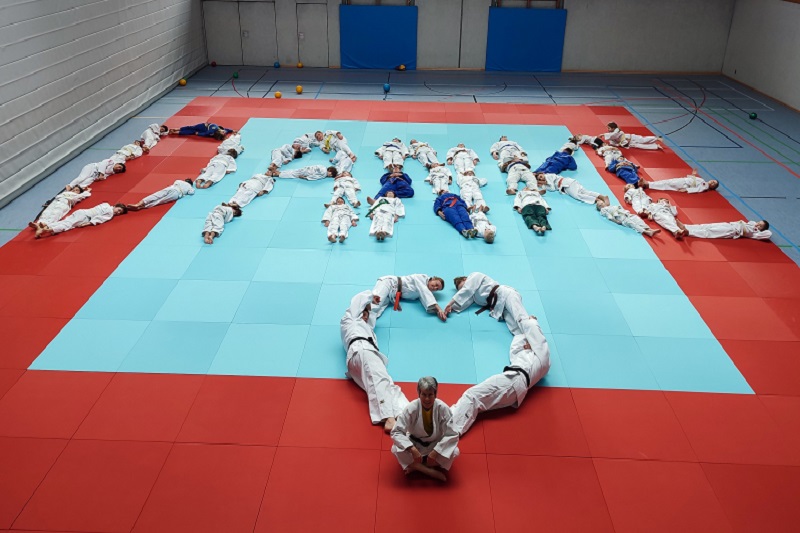 Judo-Abteilung trainiert auf neuen Matten
