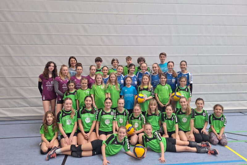 Jugend Volleyball Saison des TSV Bad Endorf im Endspurt