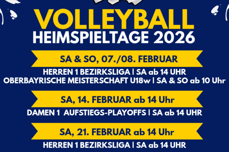 Saisonendspurt bei den Endorfer Volleyballern