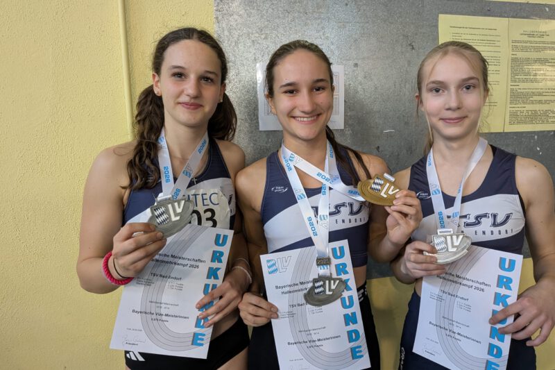 Evi Kummer wird bayerische Meisterin in der Halle