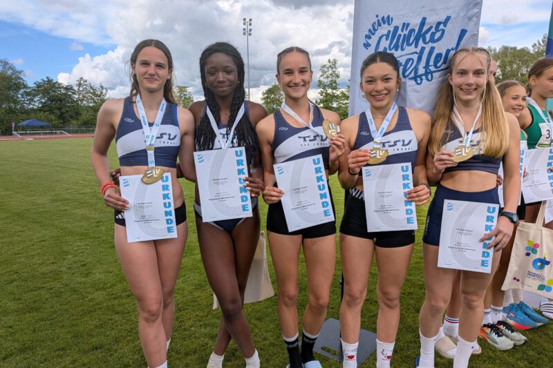 Gold für Endorfer Leichtathletinnen bei den Bayerischen Mannschaftsmeisterschaften